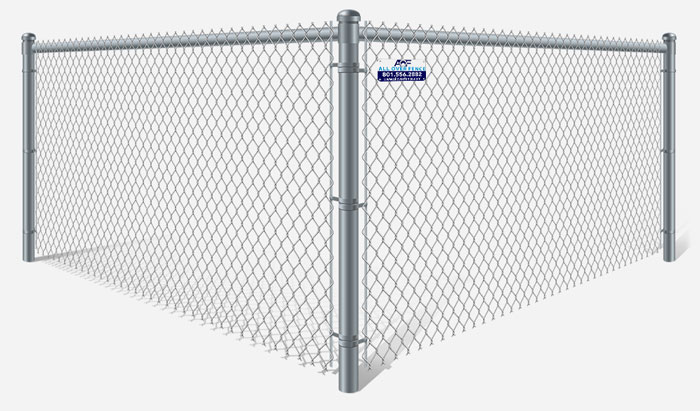 Galvanized chain link fence contractor in Magic Valley